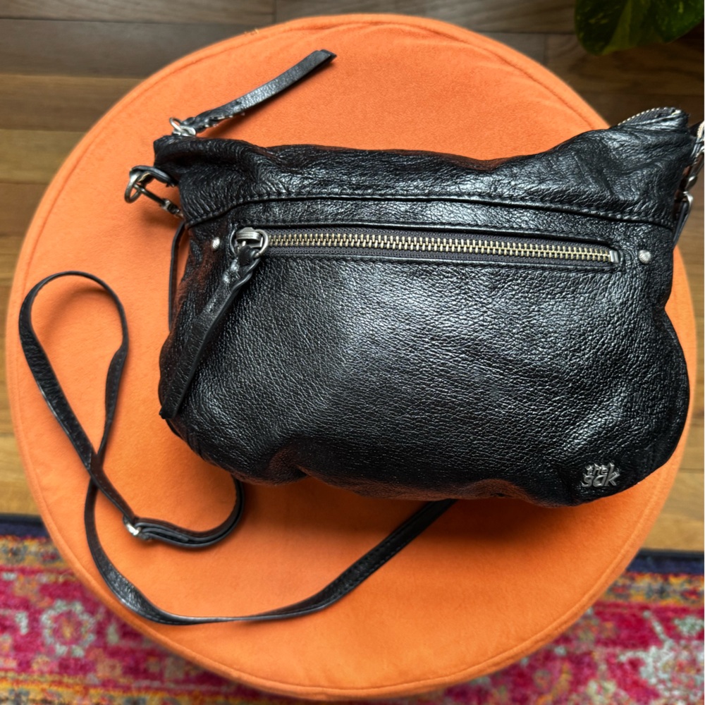 Black Leather Women's Bag